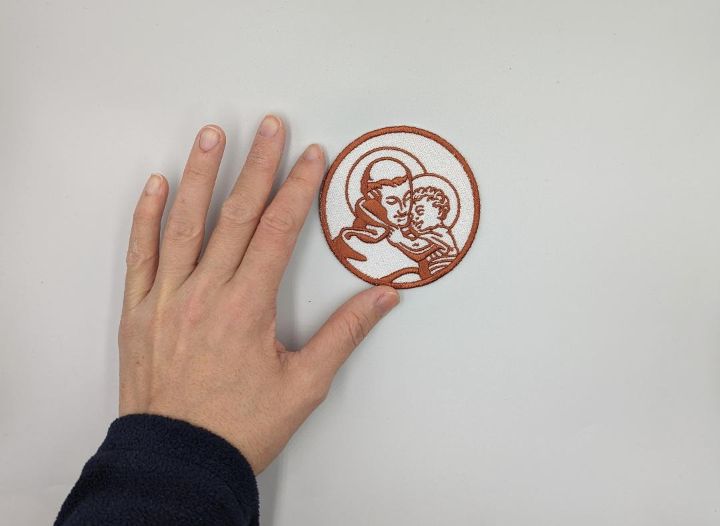 St Anthony of Padua, Anthony of Lisbon, Franciscan Friar, Badge, Patch, Pilgrim, Pilgrimage, Doctor of the Church, Baptism, Confirmation