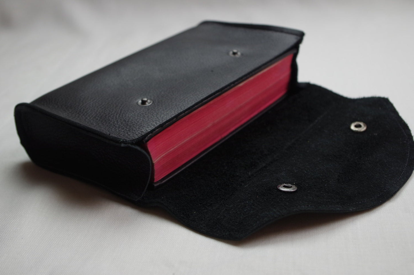 Custom leather missal/book pouch, leather book bag, leather cover pouch, Custom Pouch
