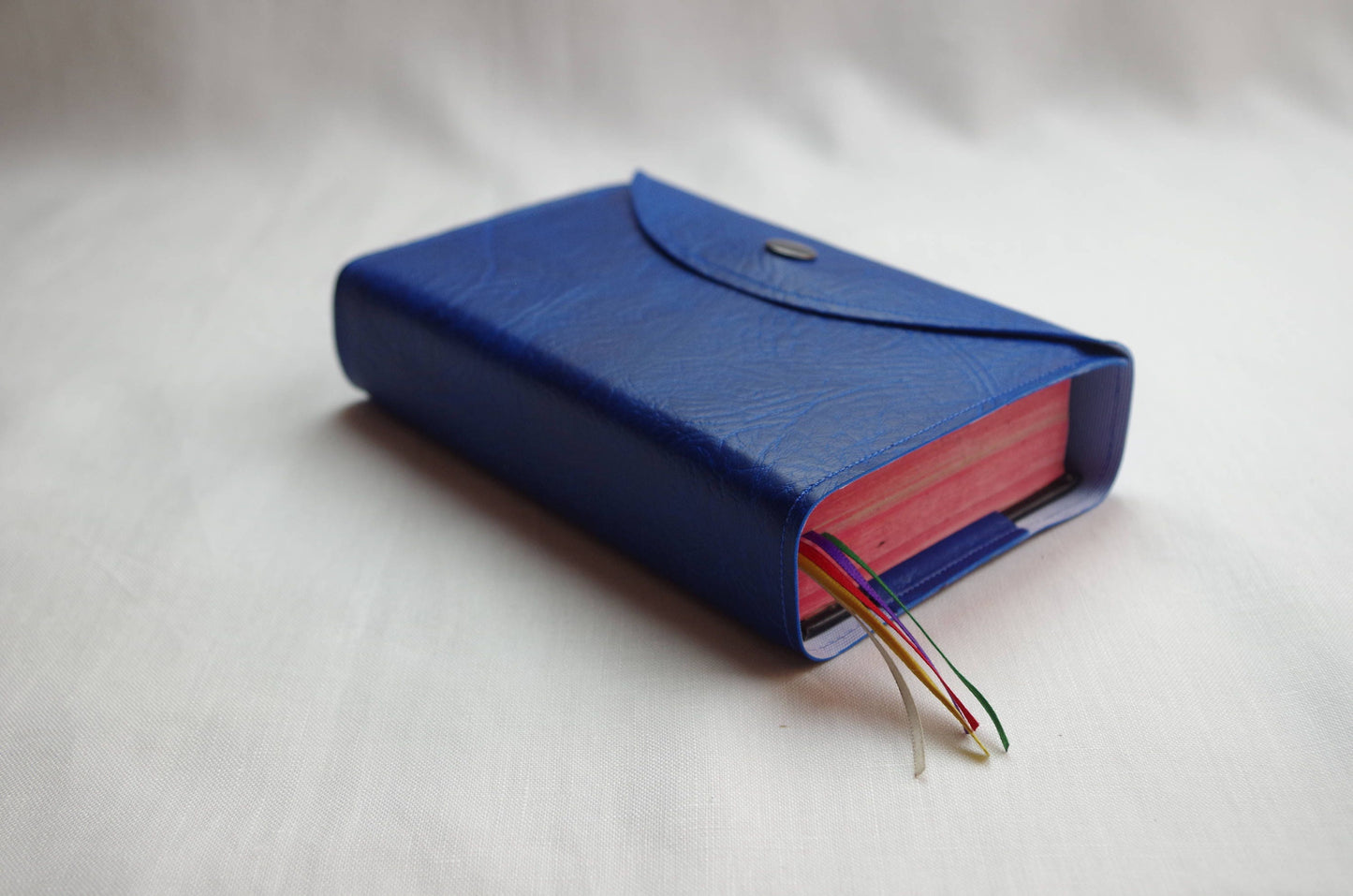 Handcrafted Envelope-Style Leather Missal Cover – Personalised Prayer Book & Bible Cover