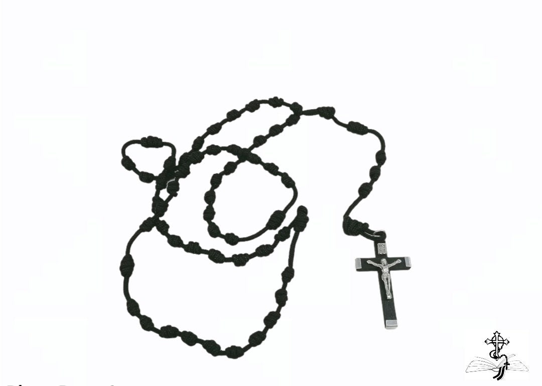 Paracord Rosary, indestructible, Strong, Catholic Rosary, Spiritual weapon, 2mm paracord, Knotted Rosary, Unbreakable, Rosario