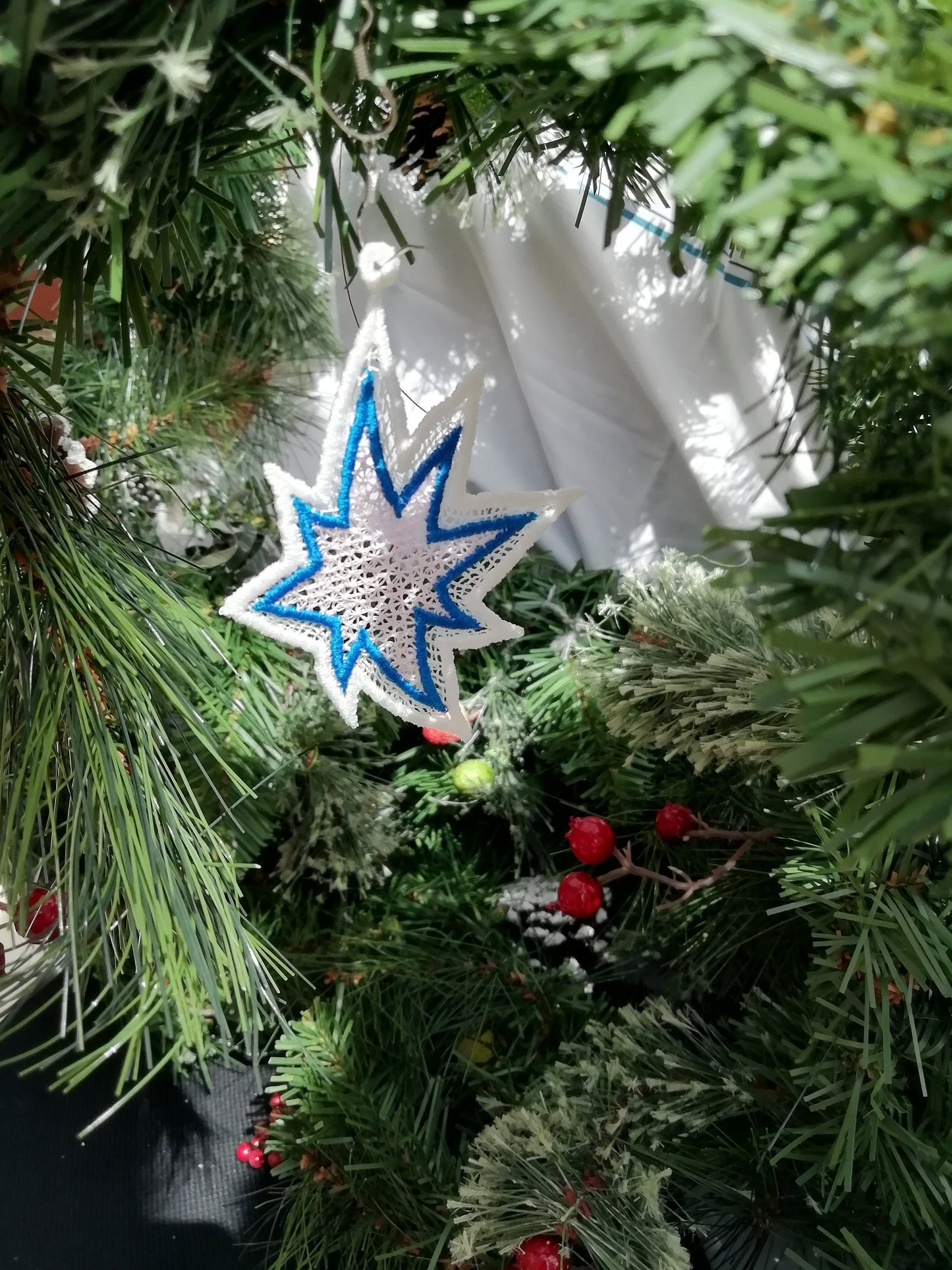 Funny Stars ornament, Christmas ornament, Happy stars, Happy thoughts, decorations,
