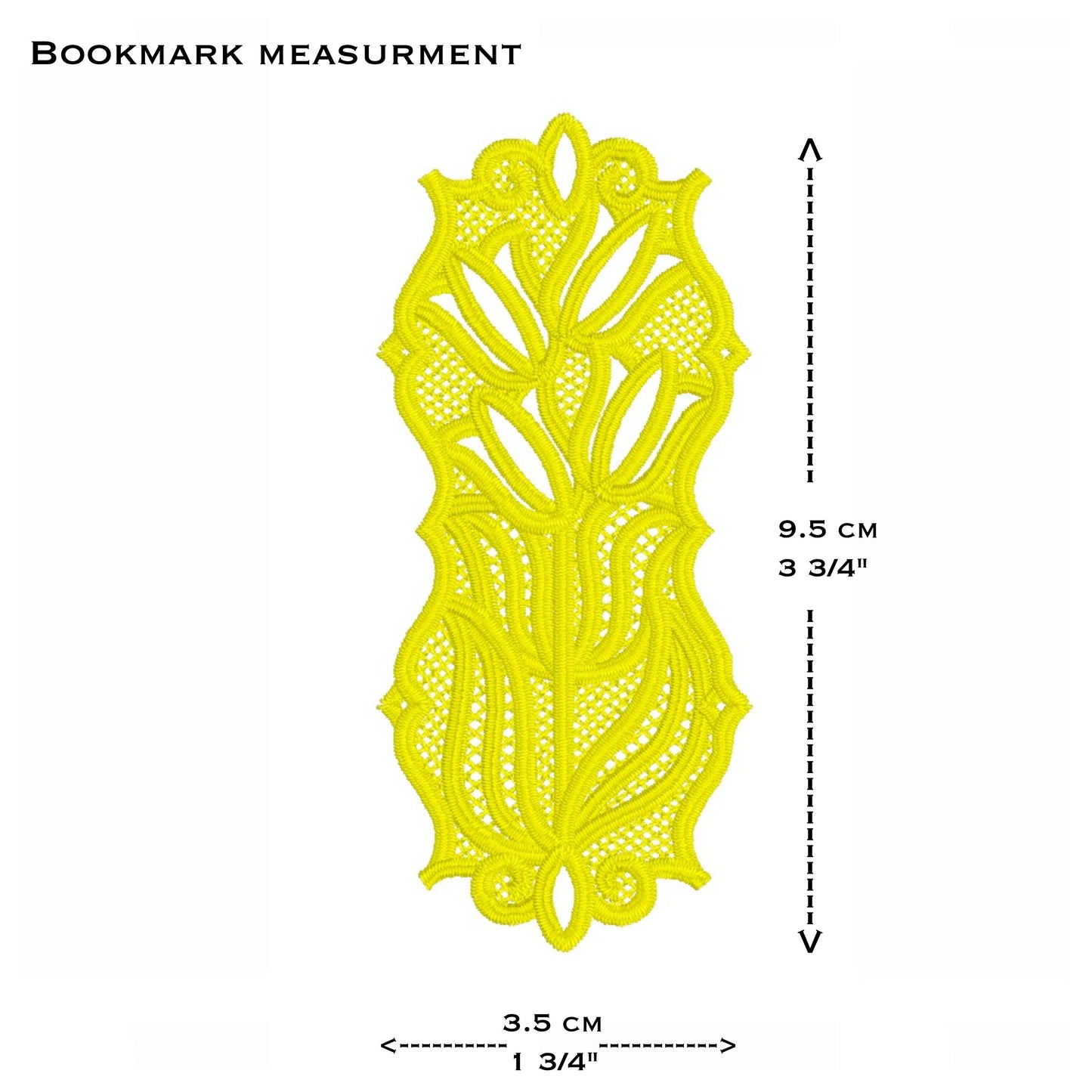 Lace bookmark, bookmark, freestanding lace, lace bookmarks, book accessories, lace anniversary, embroidered bookmark, 13th anniversary