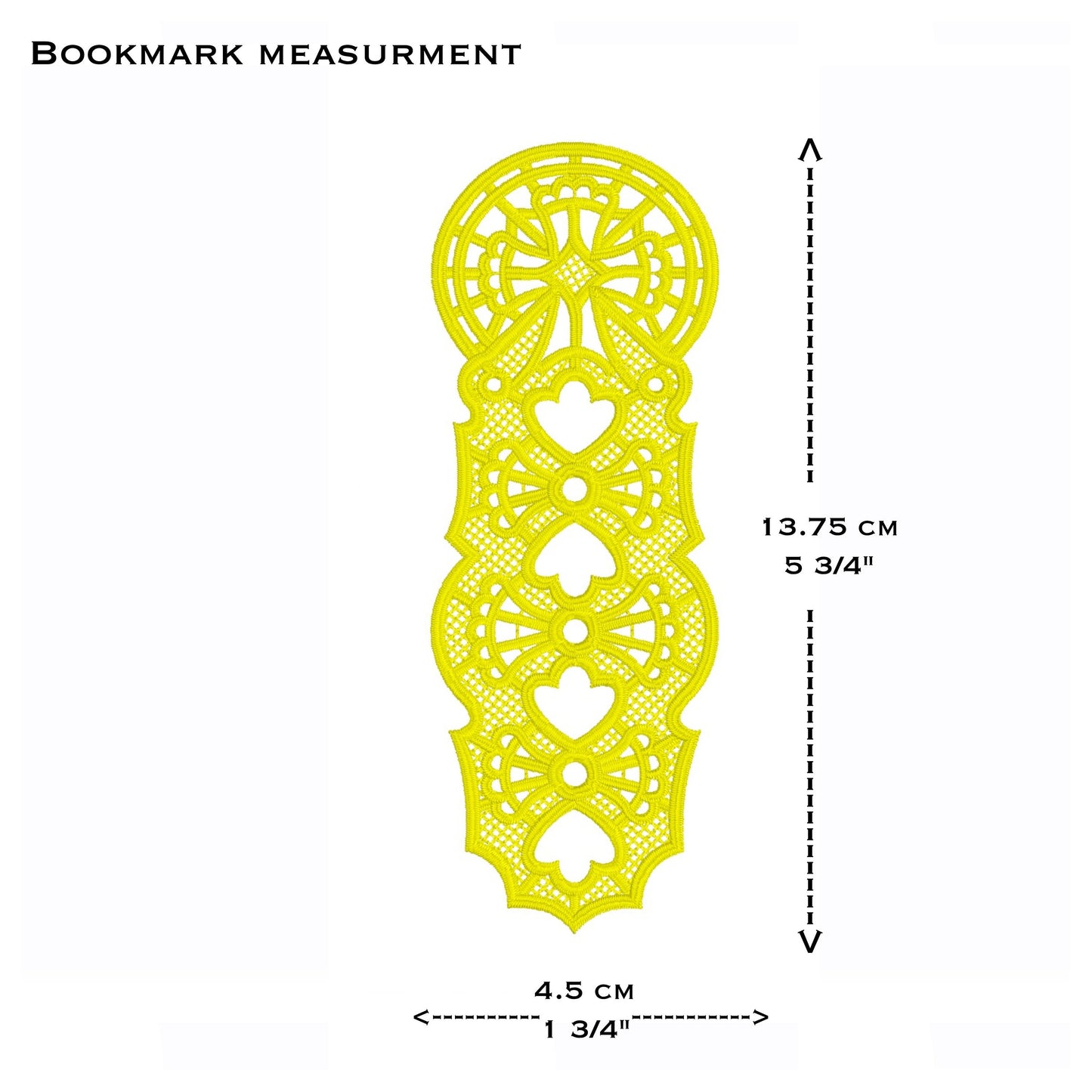 Lace bookmark, bookmark, freestanding lace, lace bookmarks, book accessories, lace anniversary, embroidered bookmark, 13th anniversary