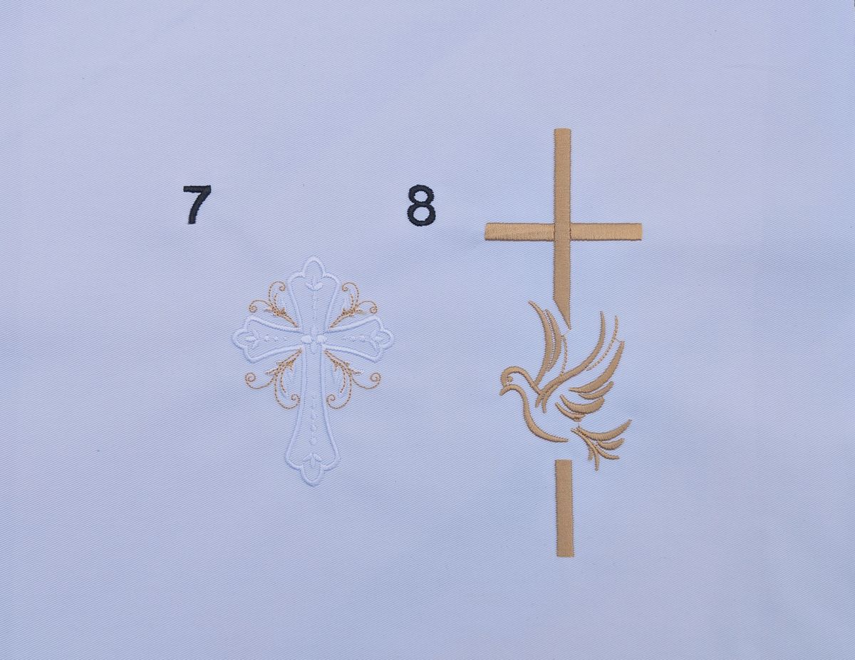 Personalised Adult Baptism Stole | Embroidered Baptism Keepsake
