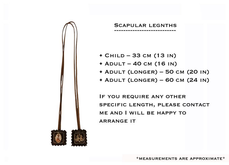 Tiny Brown Scapular | Mini Wool Scapular with Carmelite Symbols | Our Lady of Mount Carmel | Catholic Gift