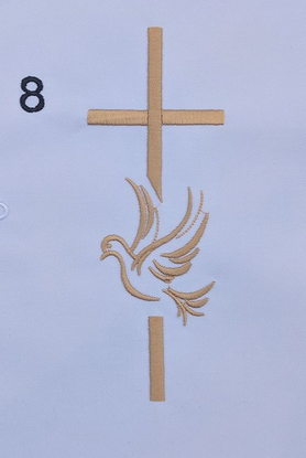Personalised Adult Baptism Stole | Embroidered Baptism Keepsake