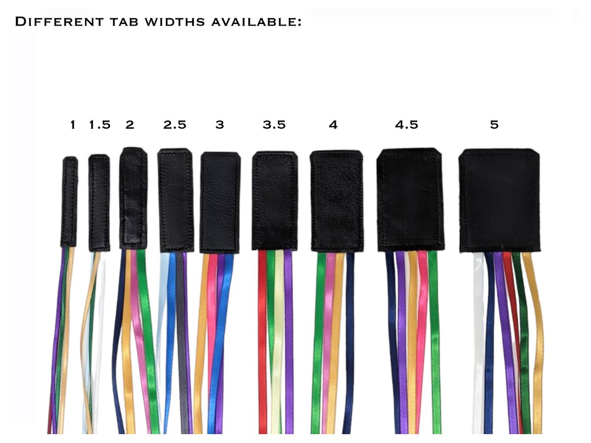 Leather or Leatherette Replacement Ribbon Markers for Missals & Bibles | 4–6 Satin Ribbons | Custom Fit Spine Inserts