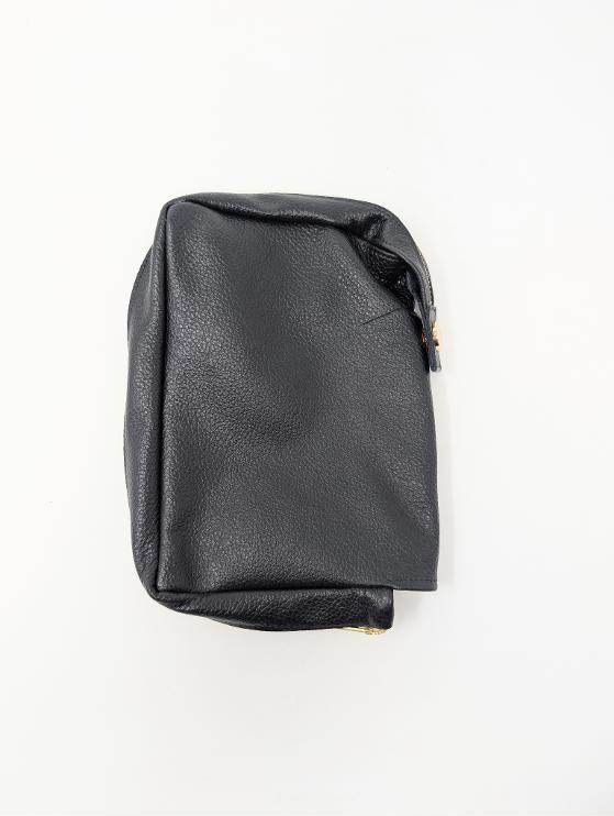 Ready to Ship - Black Leather Marian Missal Cover – Embroidered Crowned Marian Monogram – Genuine Leather Catholic Book Cover