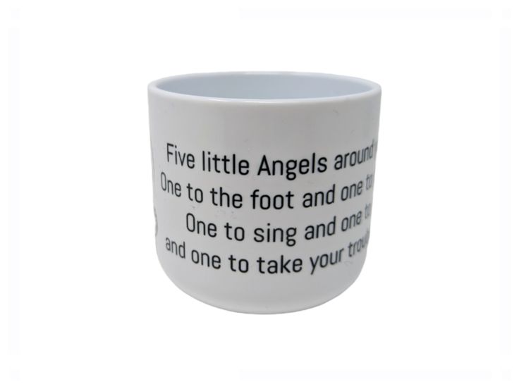 Child mug, Five little Angels prayer, Catholic Mug, Catholic gift, Stocking stuffer, Baptism, Holy Communion, Confirmation, Present