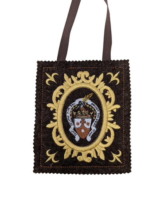 remium Ceremonial Brown Wool Scapular of Our Lady of Mount Carmel | Catholic Devotional
