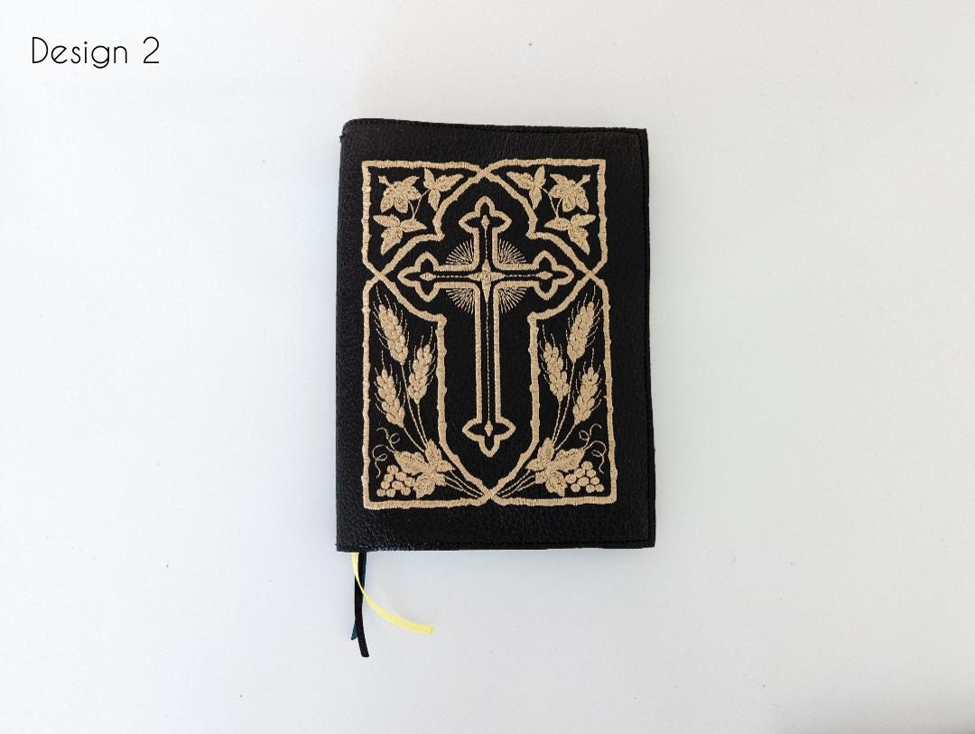 Benedictus/Magnificat soft leather or leatherette cover, Leather book cover, Benedictus cover, catholic gift, Magnificat book cover,Catholic