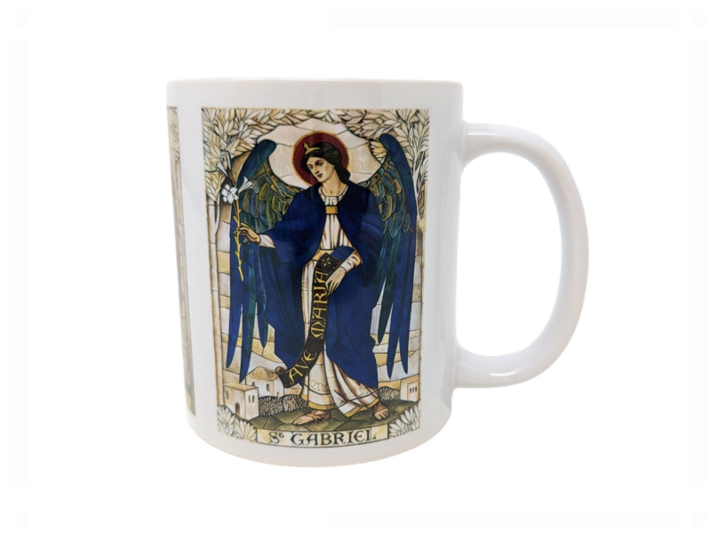 Archangels mug, St Raphael, St Gabriel, St Michael, Catholic Mug gift, Stocking stuffer, Baptism, Holy Communion, Confirmation, Present