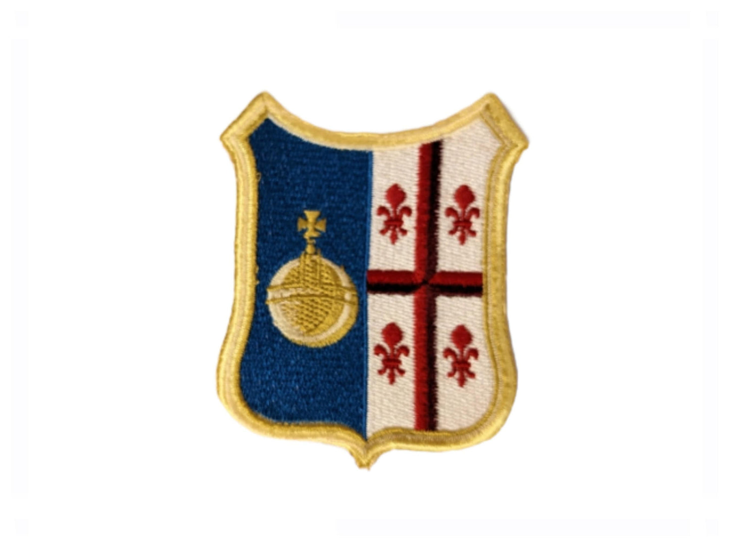 Institute of Christ the King Sovereign Priest, Iron on patch, Sew on Badge, ICKSP, Badge for Fascia belt